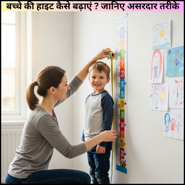 बच्चे की हाइट कैसे बढ़ाएं