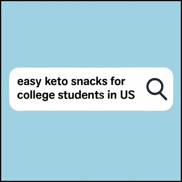 15 Easy No-Cook Keto Snacks for US College Dorms || No Kitchen Needed: