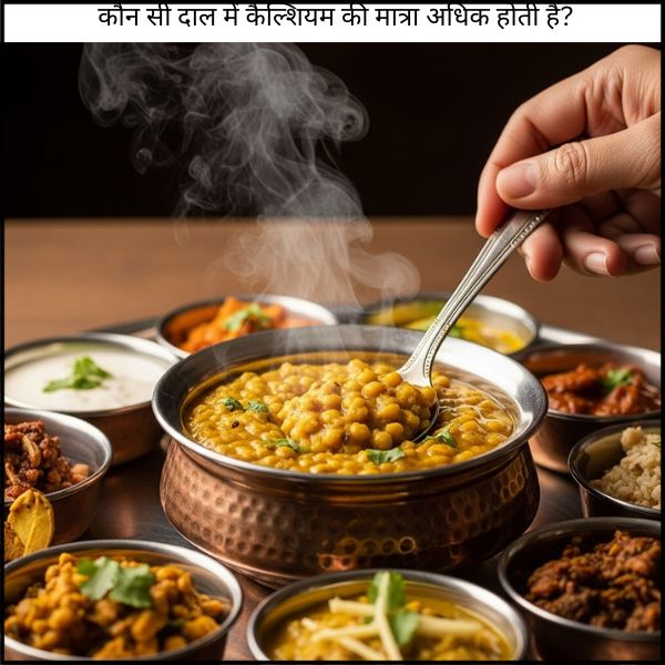  कौन सी दाल में कैल्शियम की मात्रा अधिक होती है?