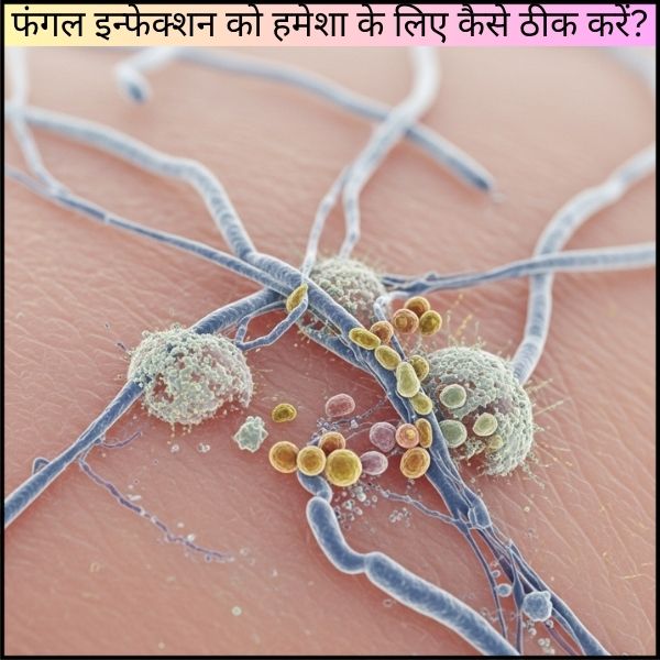फंगल इन्फेक्शन को हमेशा के लिए कैसे ठीक करें?