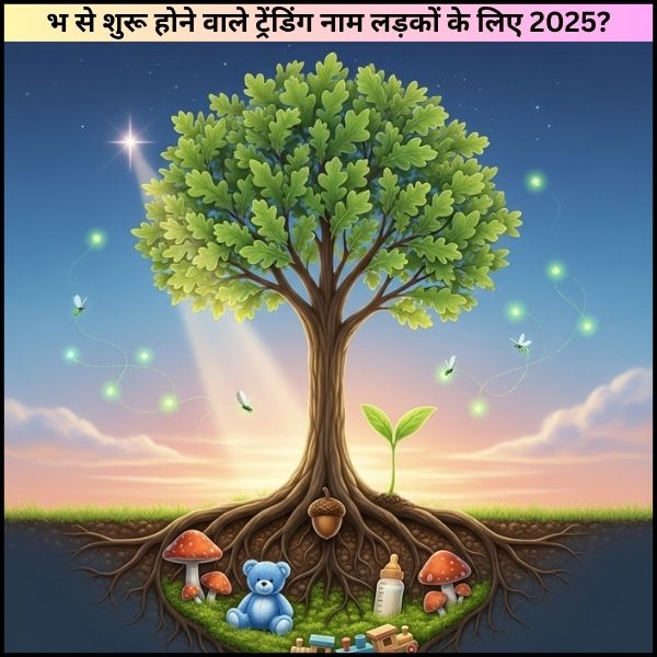 भ से शुरू होने वाले ट्रेंडिंग नाम लड़कों के लिए 2025?