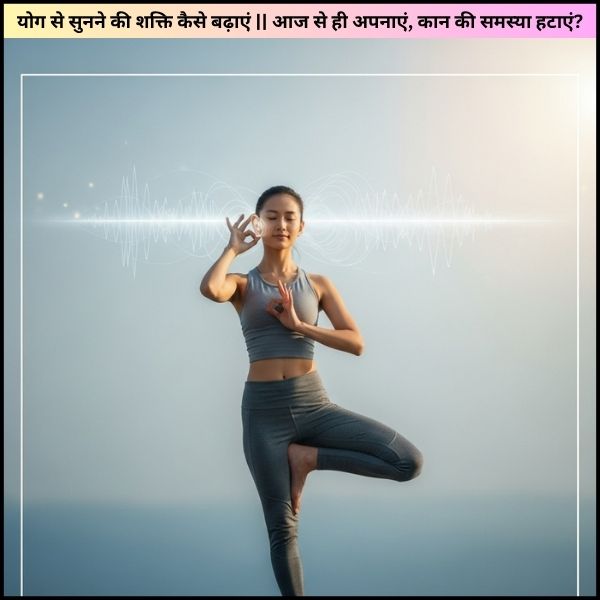 योग से सुनने की शक्ति कैसे बढ़ाएं || आज से ही अपनाएं, कान की समस्या हटाएं?