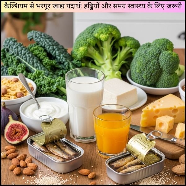 कैल्शियम से भरपूर खाद्य पदार्थ: हड्डियों और समग्र स्वास्थ्य के लिए जरूरी