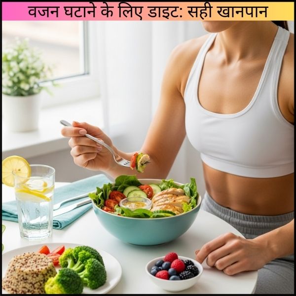वजन घटाने के लिए डाइट: सही खानपान