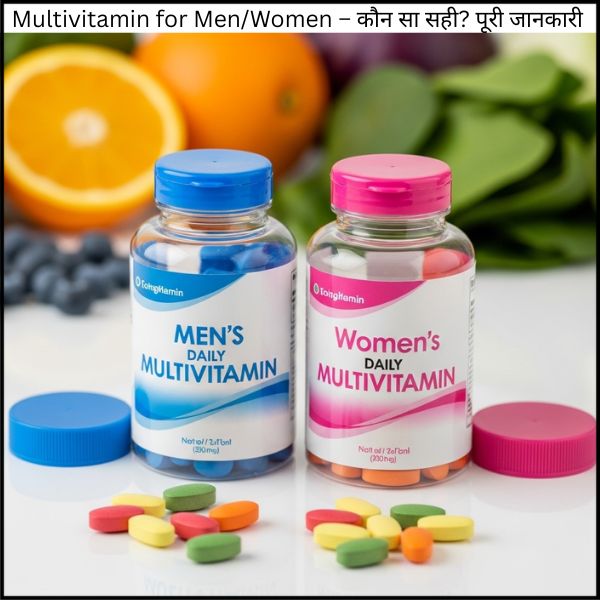 Multivitamin for Men/Women – कौन सा सही? पूरी जानकारी 