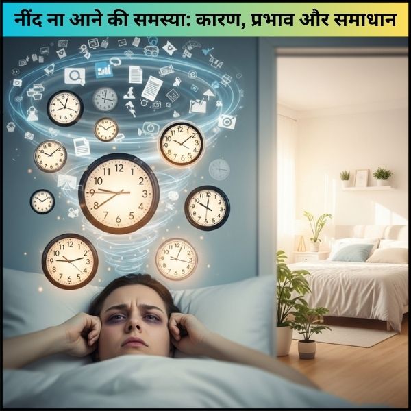 नींद ना आने की समस्या: कारण, प्रभाव और समाधान