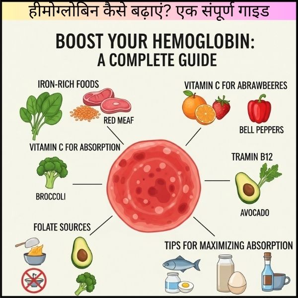 हीमोग्लोबिन कैसे बढ़ाएं? एक संपूर्ण गाइड