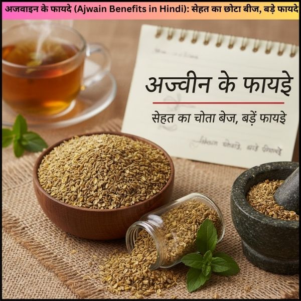  अजवाइन के फायदे (Ajwain Benefits in Hindi): सेहत का छोटा बीज, बड़े फायदे
