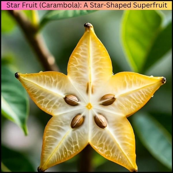 Star Fruit (Carambola): A Star-Shaped Superfruit